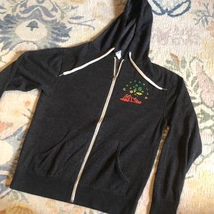 Coachella Zippered Hoodie